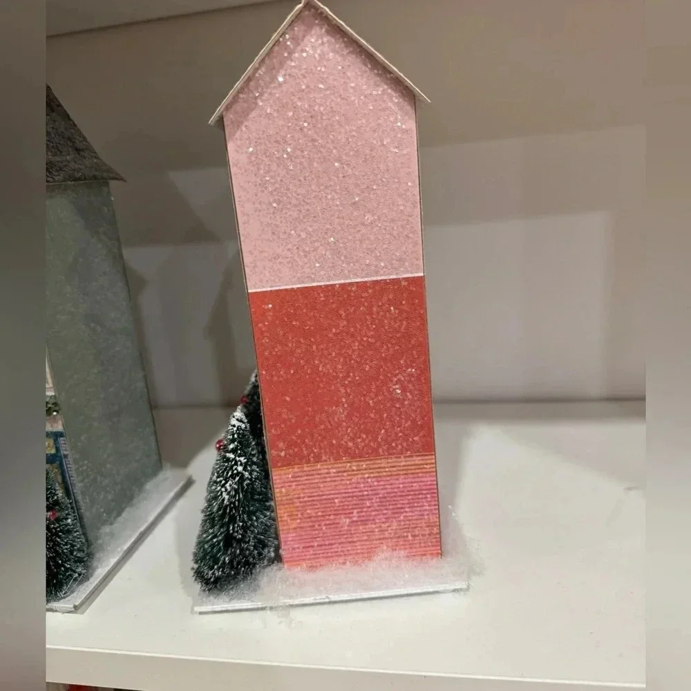 Anthropologie Christmas Village house light up decor george & viv 2022 tea room